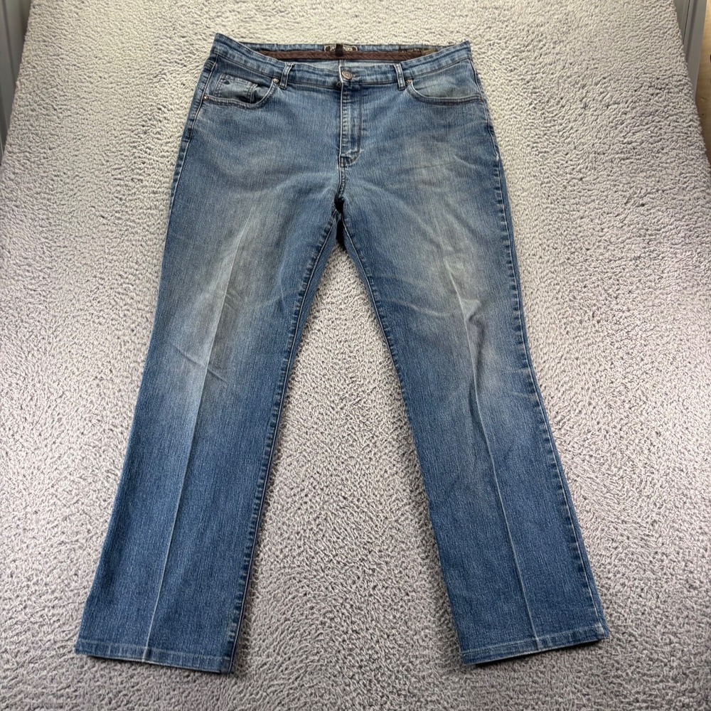 Jack Of Spades Jeans Mens 40x32 Blue Medium Wash Cotton Stretch Fit High Roller